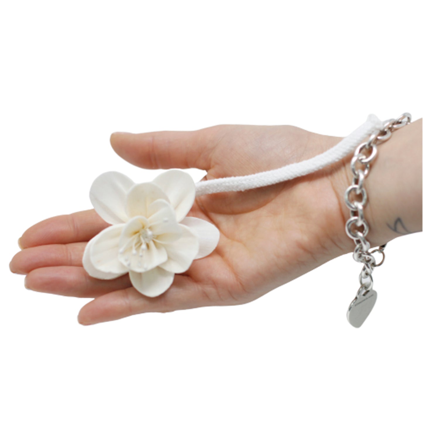 Natürliche Diffusorblume - Kleine Lilie an einer Schnur