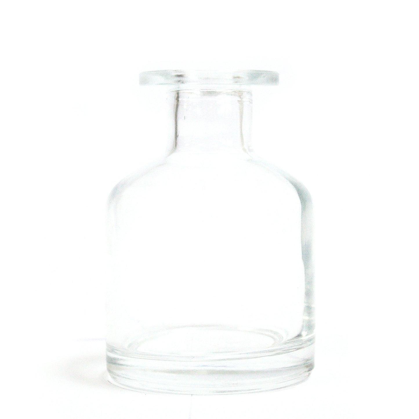 140 ml runde Alchemist-Red-Diffusorflasche – transparent