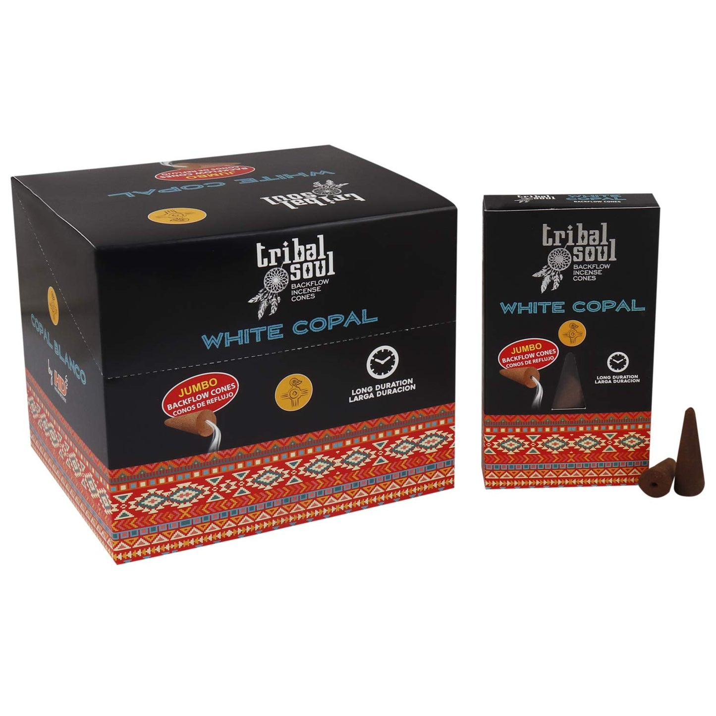 Tribal Soul Backflow Räucherstäbchen – Weißer Copal