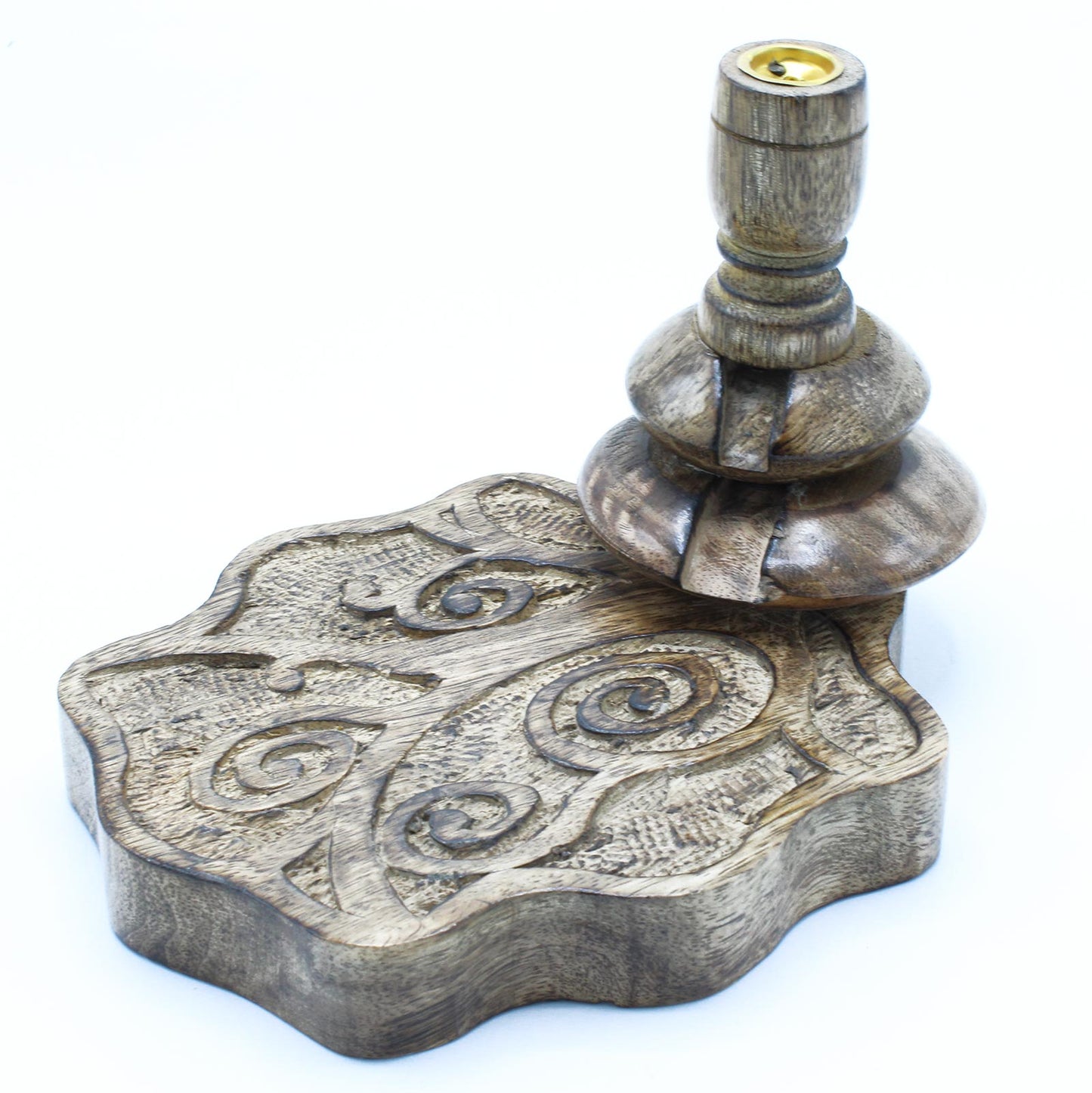 Medium Mango Wood Backflow Burner – Tree of Life
