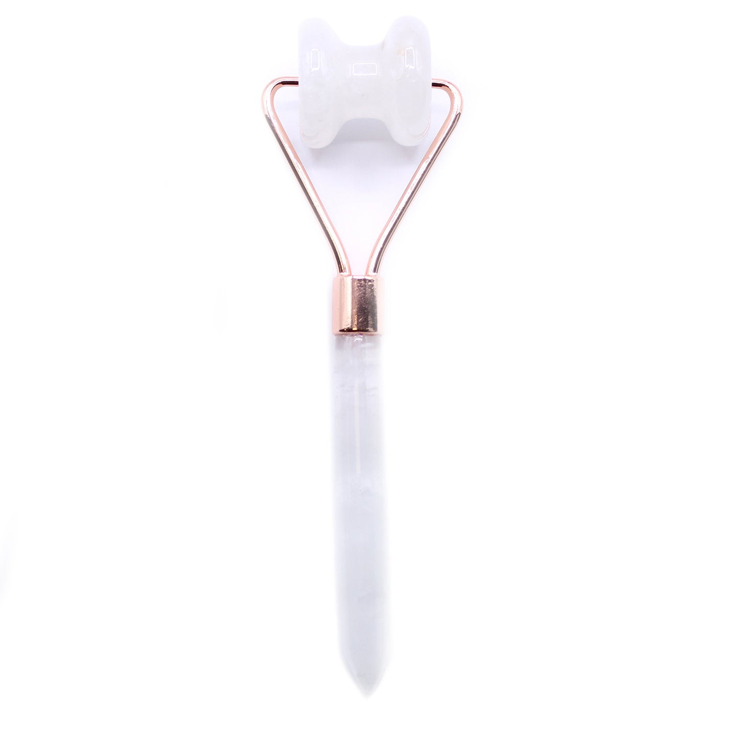 Gemstone pine roller – rock quartz