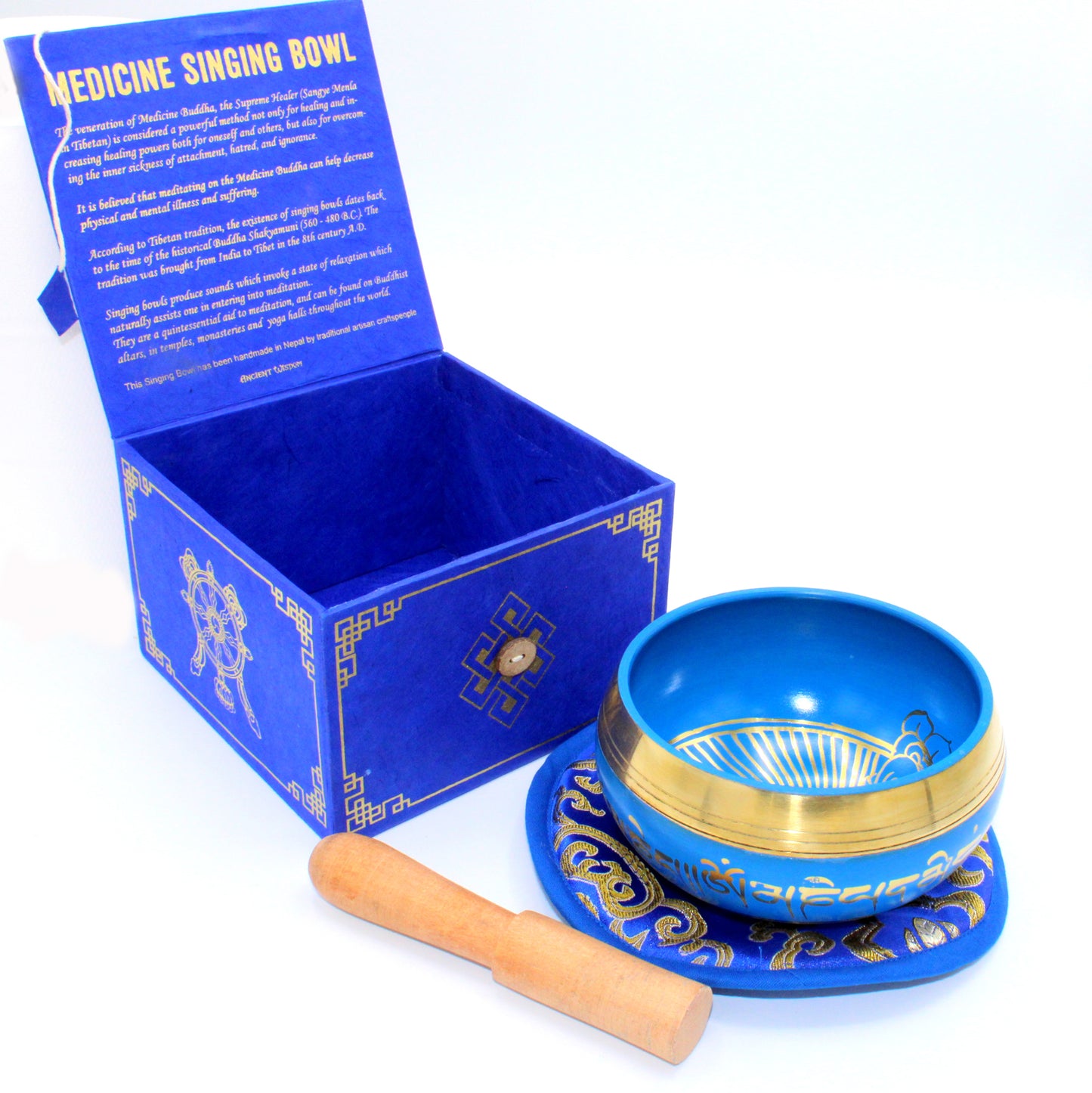 Medizinbuddha-Klangschalen-Set 10 cm (min. 500 g)