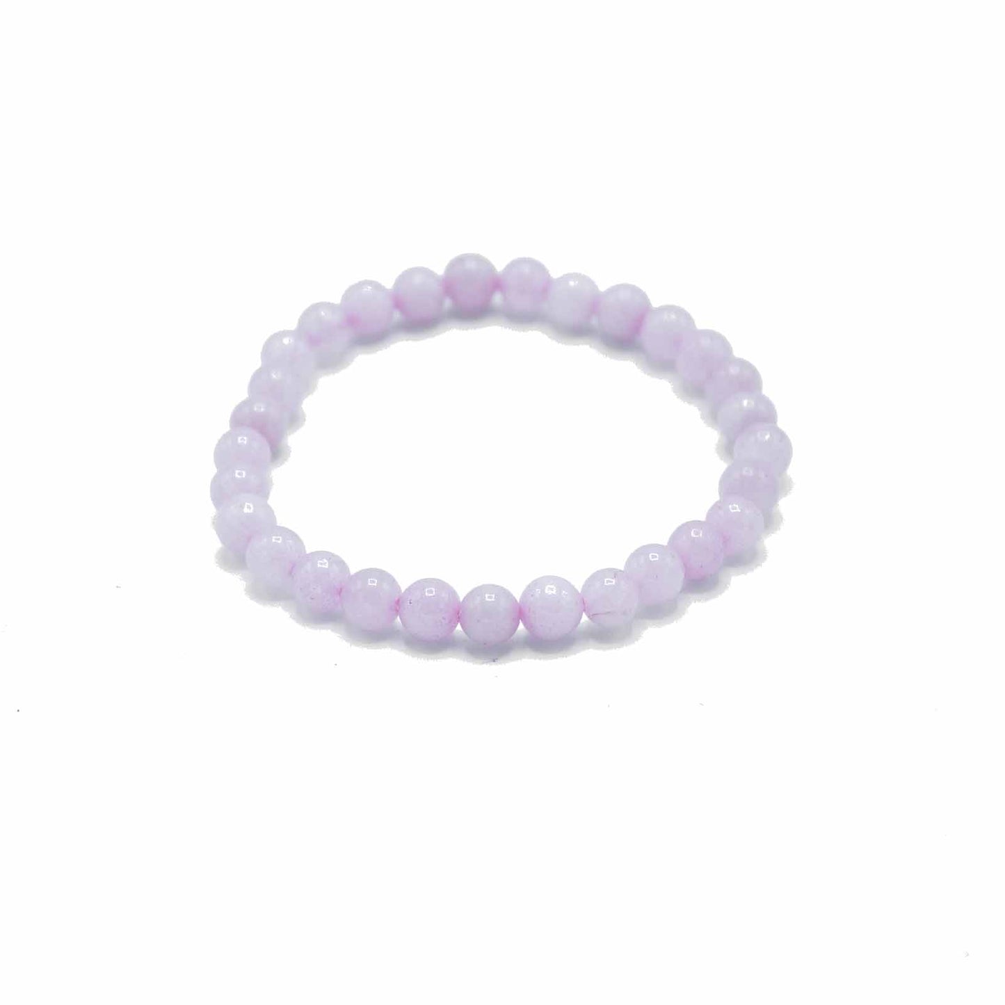 Edelstein-Manifestationen-Armband – Rosenquarz – Liebe