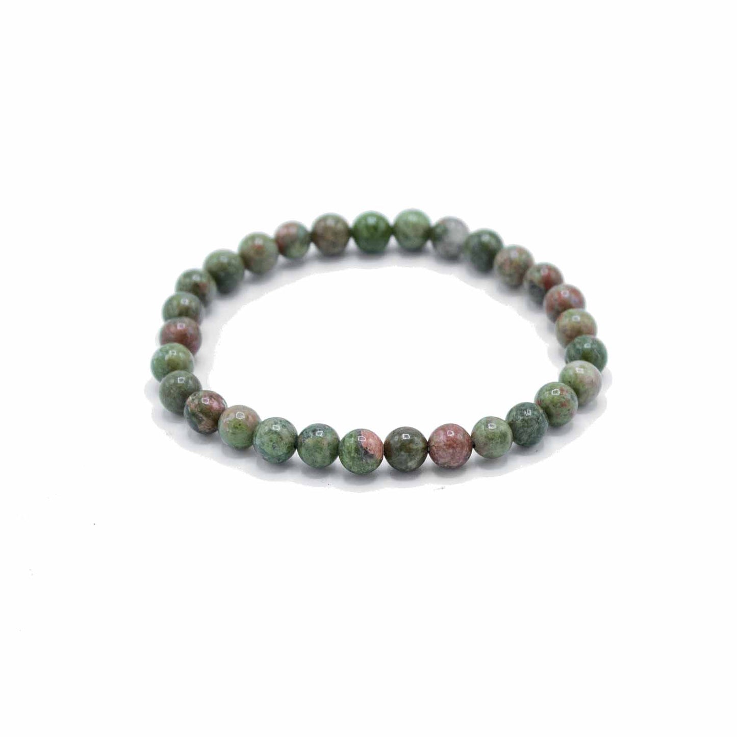 Gemstone Manifestation Bracelet – Green Jasper – Growth