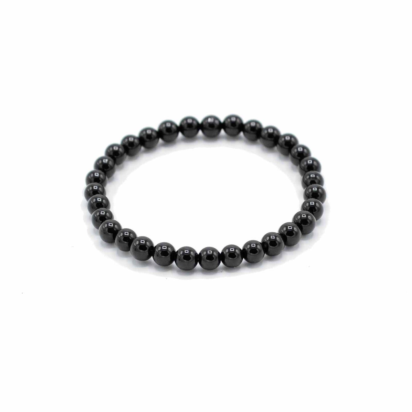 Gemstone Manifestation Bracelet – Black Agate – Protection