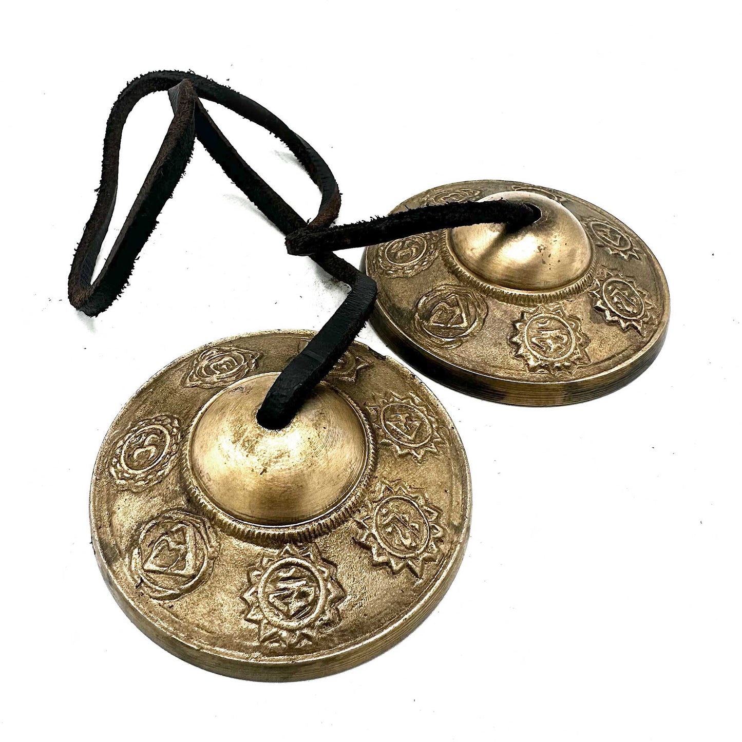Tibetischer Tingsha – Sieben Chakra – ca. 7 cm