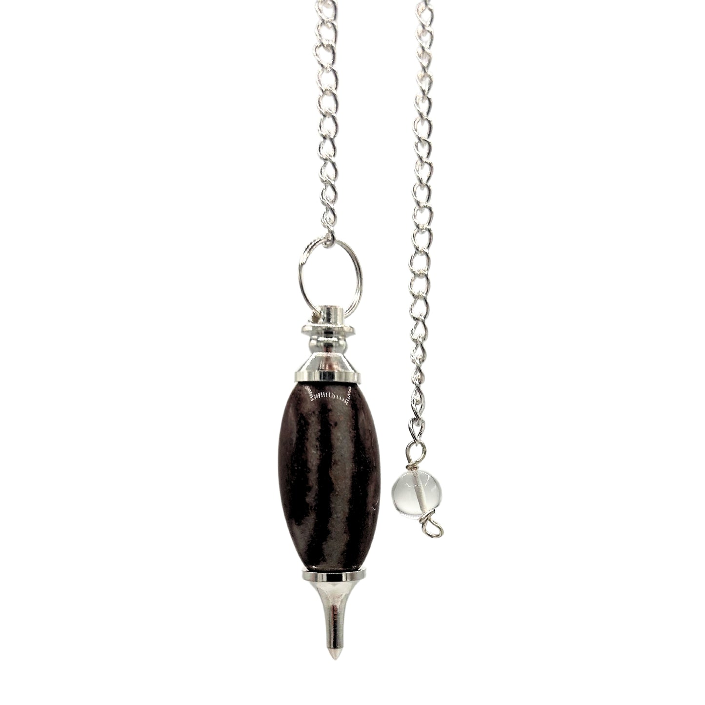Shiva Lingam mit Spitzenpendel