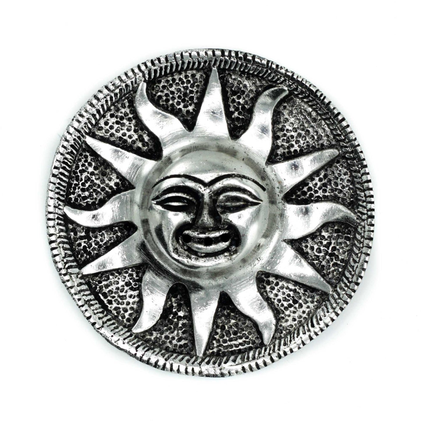 Sonnen-Räucherstäbchenhalter aus poliertem Aluminium, 9 m