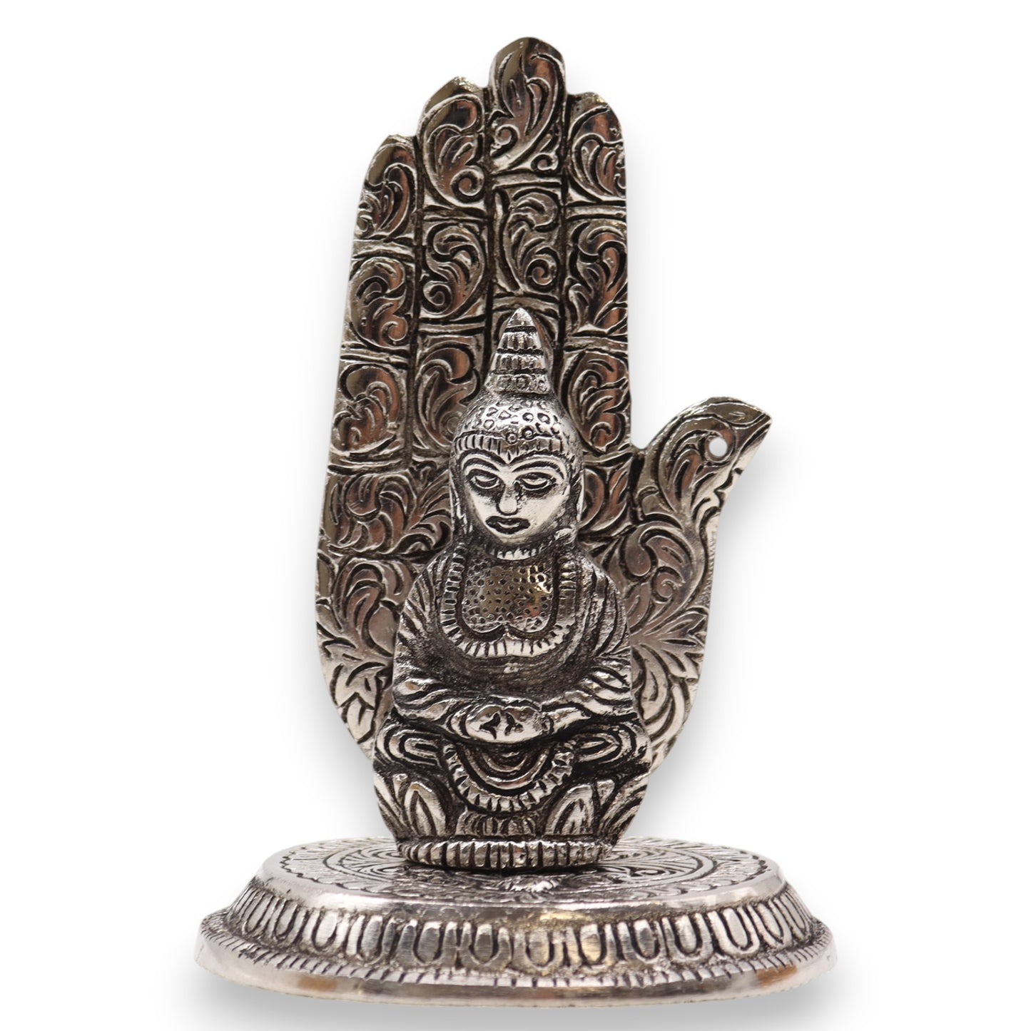 Handbuddha-Räucherstäbchenhalter, 13 x 9 cm