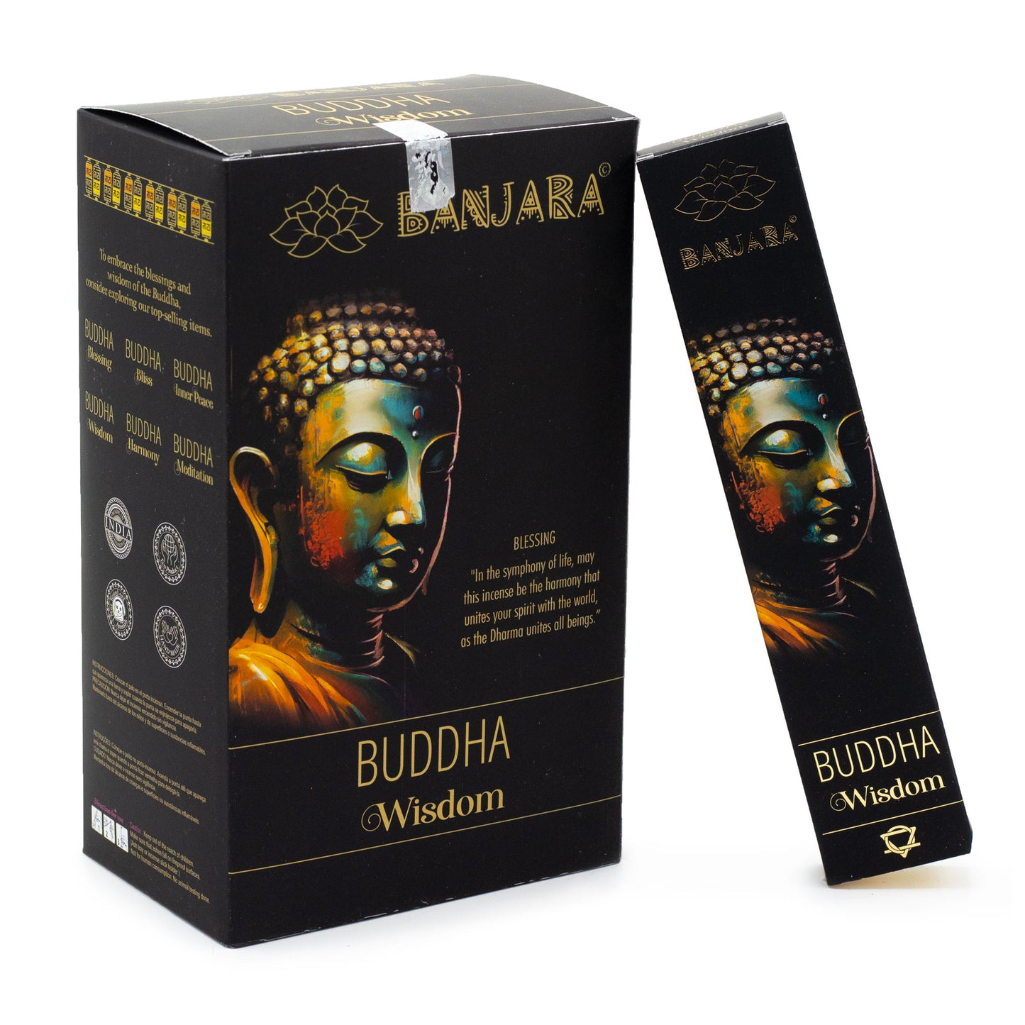 Banjara Buddha Räucherstäbchen – Weisheit