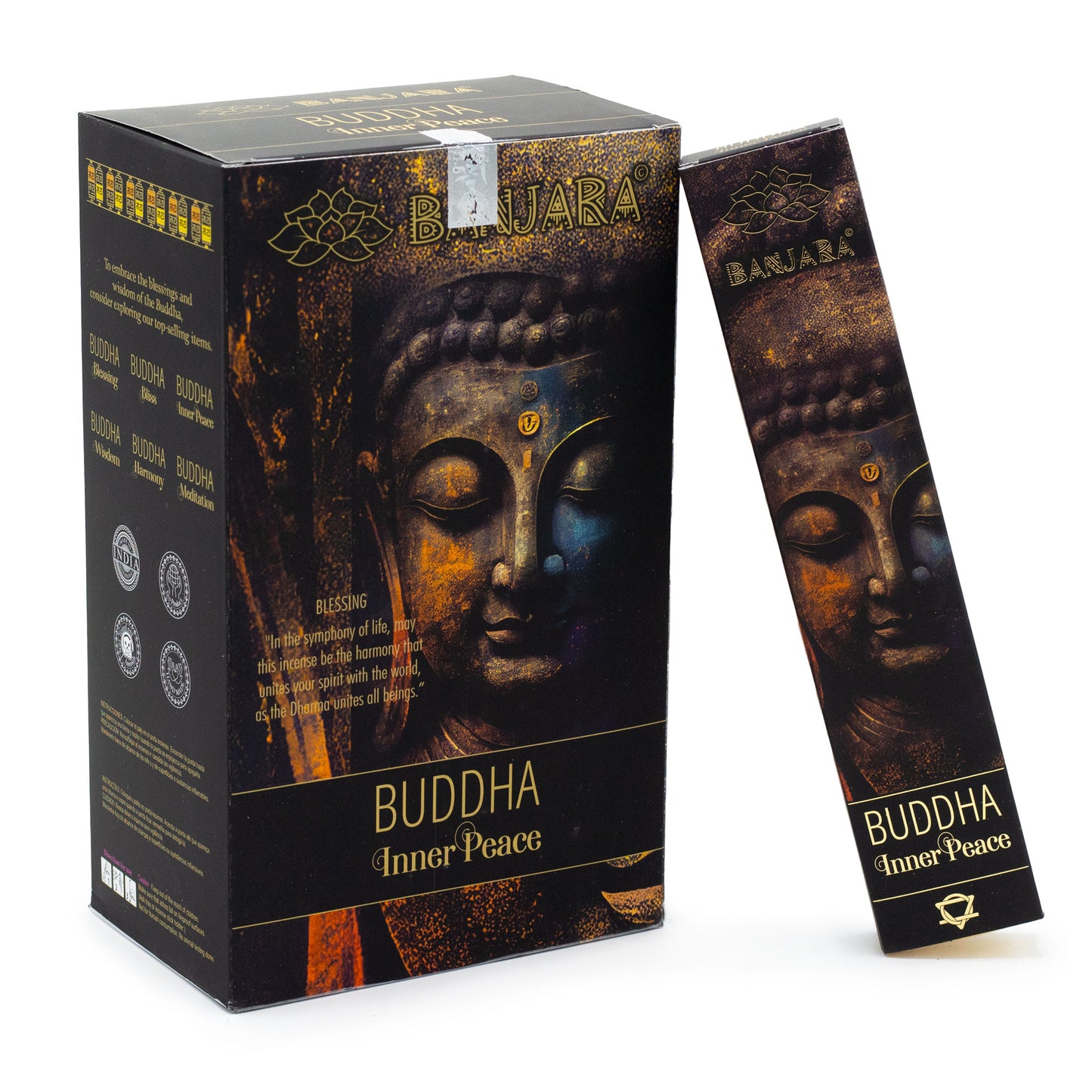 Banjara Buddha Räucherstäbchen – Innerer Frieden