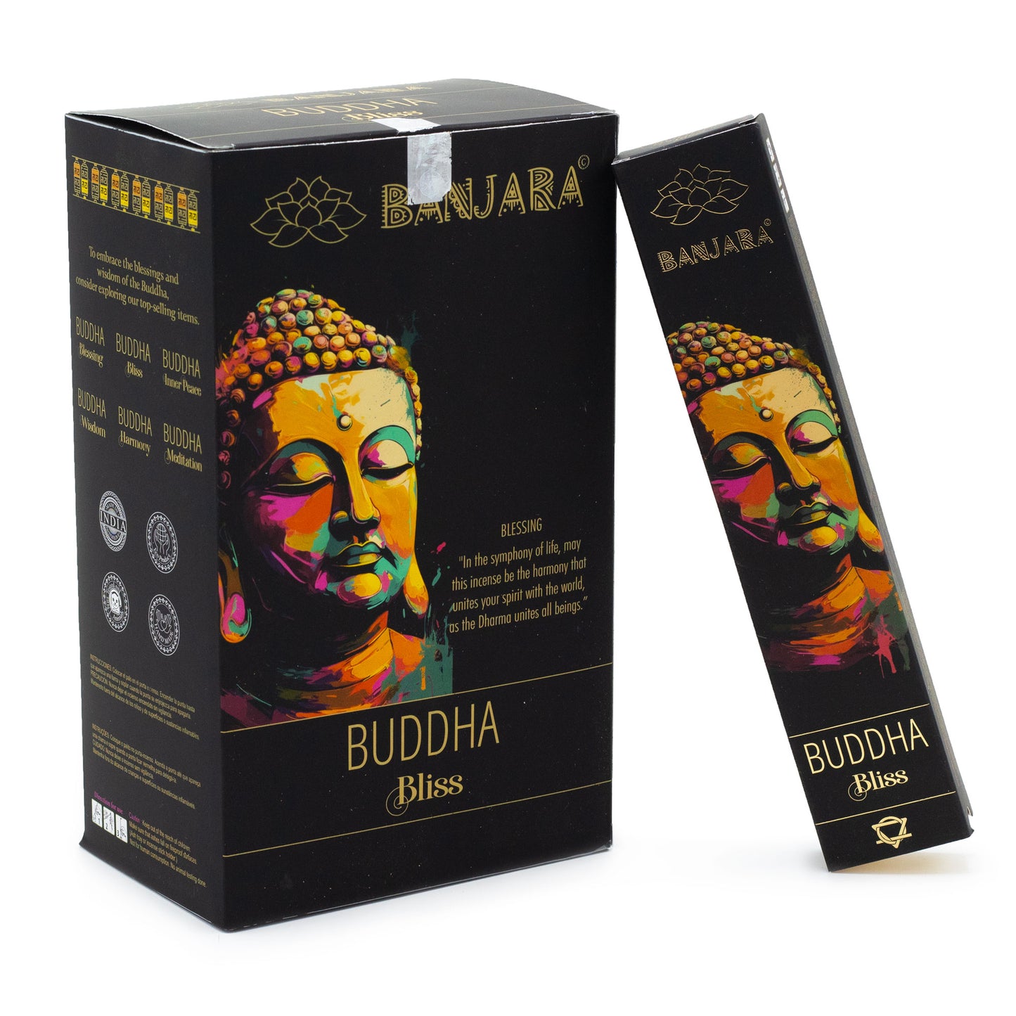 Banjara Buddha Räucherstäbchen – Glückseligkeit