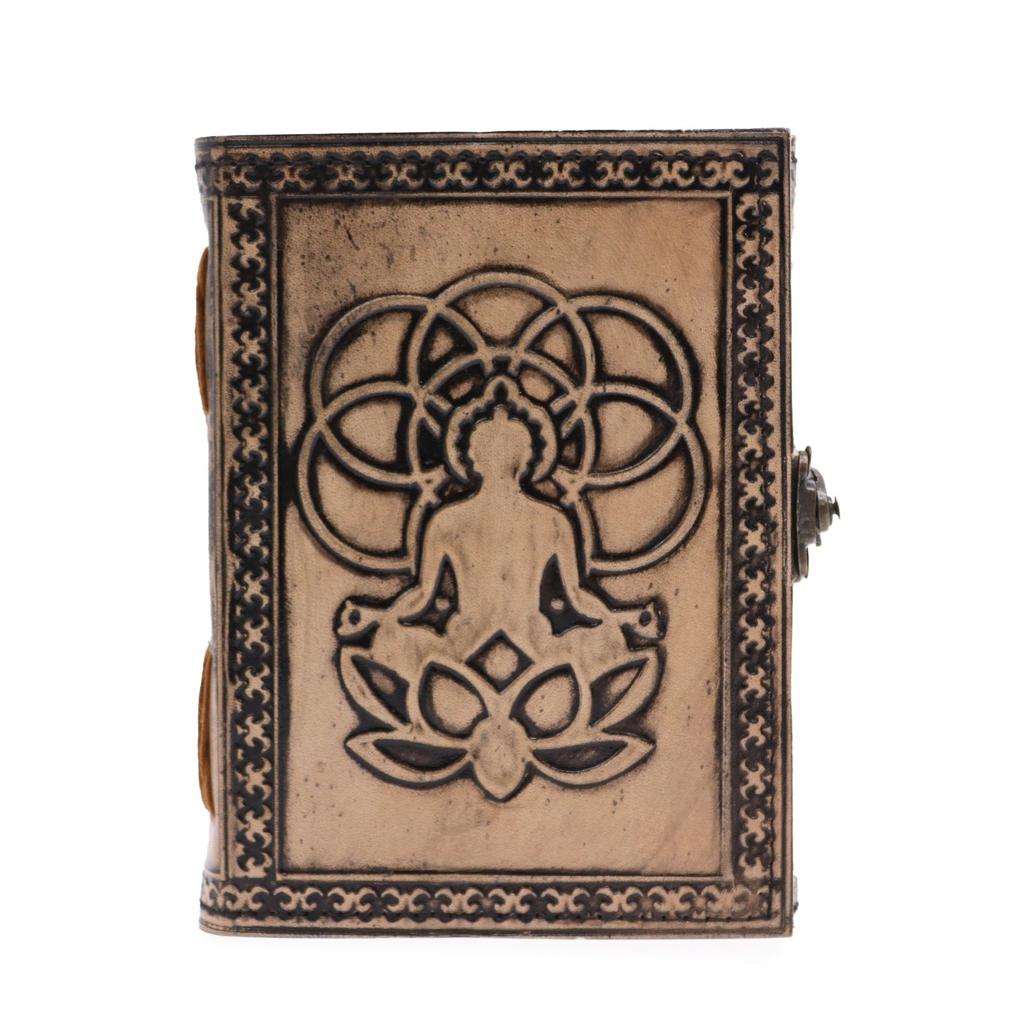 Buddha – Esoteric Notebook – Reddish Brown – 200 Pages – 17.5 x 12.5 x 3 cm