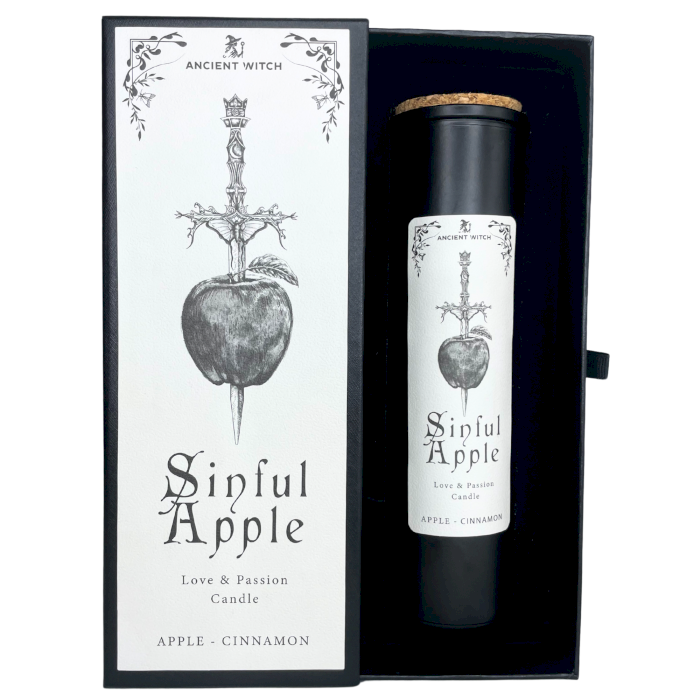 Uralte Hexen-Reinigungskerzen – Sündiger Apfel