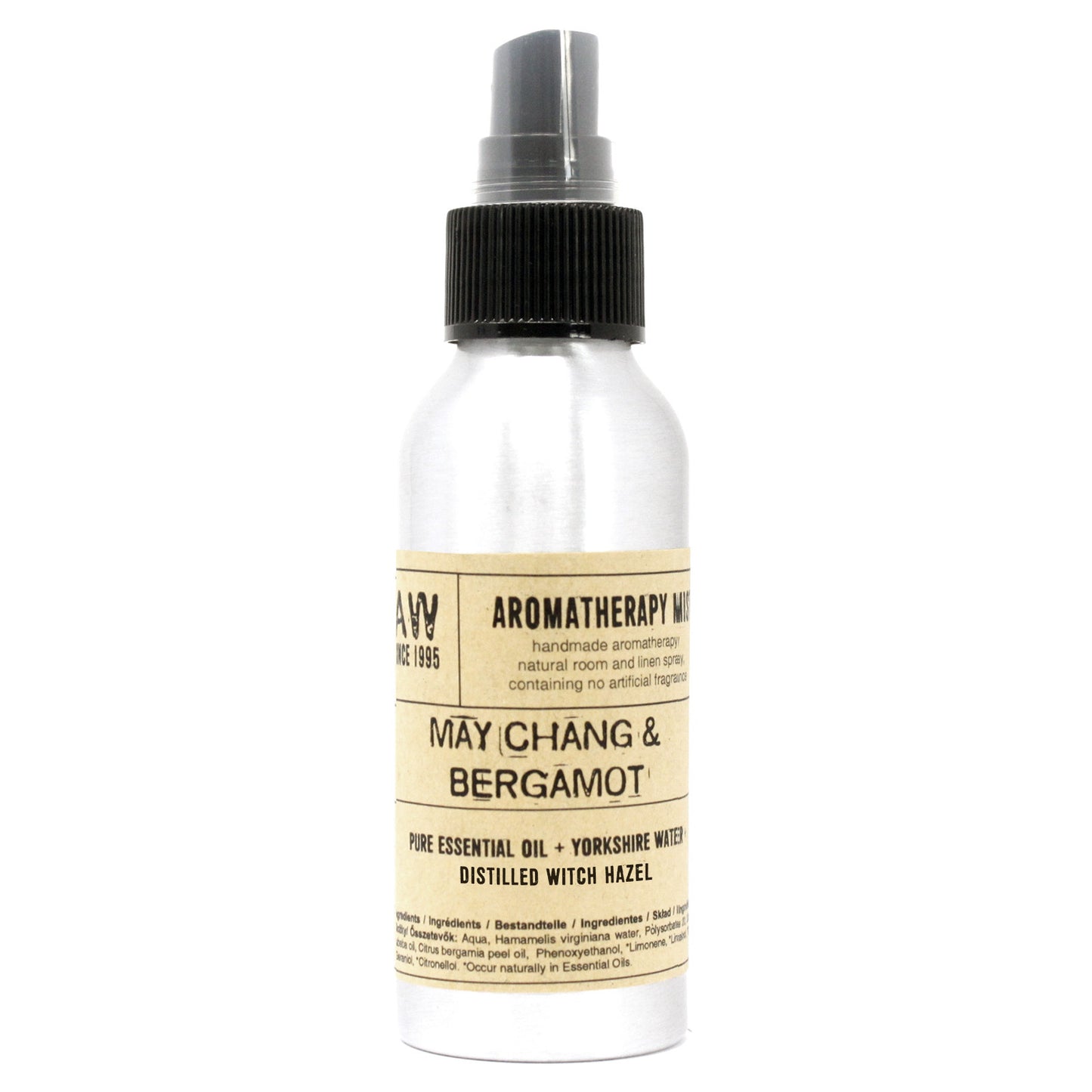 100 ml ätherisches Ölspray – May Chang & Bergamotte