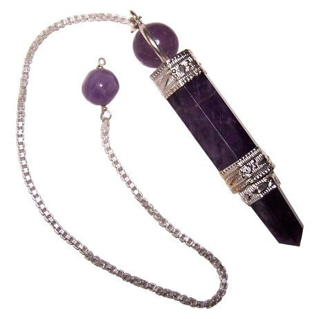 Three-part pendulum – Amethyst