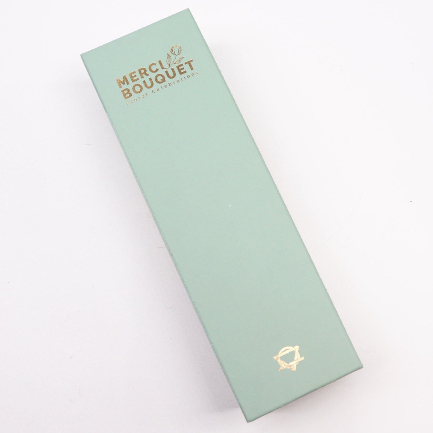 Seifenblumen-Geschenkbox – Wedding Blessings White & Ivory (Lange Box)