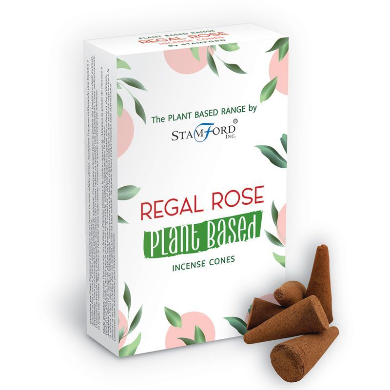 Pflanzliche Räucherkegel - Königliche Rose