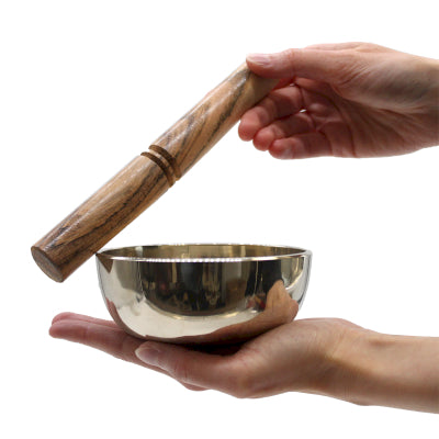 Mittlere Klangschale aus Messing – 12 cm