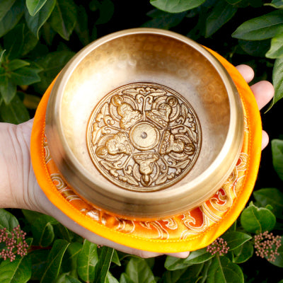Fünf-Buddha-Klangschalen-Set 10 cm (min. 400 g)