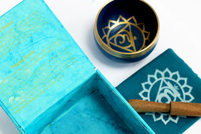 Chakra-Klangschale – Hals