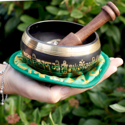 Green Tara Klangschalen-Set 10 cm (min. 380 g)
