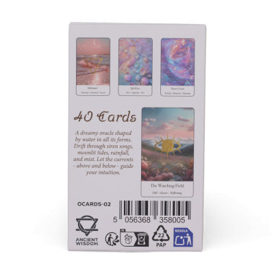 Ätherische Wasser Orakelkarten – Sirenen, Mondlicht & Meeresintuition