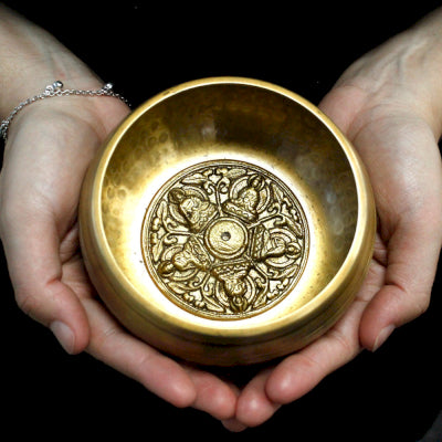 Fünf-Buddha-Klangschalen-Set 10 cm (min. 400 g)