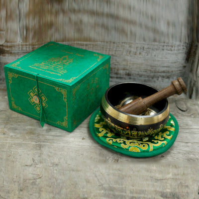 Green Tara Klangschalen-Set 10 cm (min. 380 g)