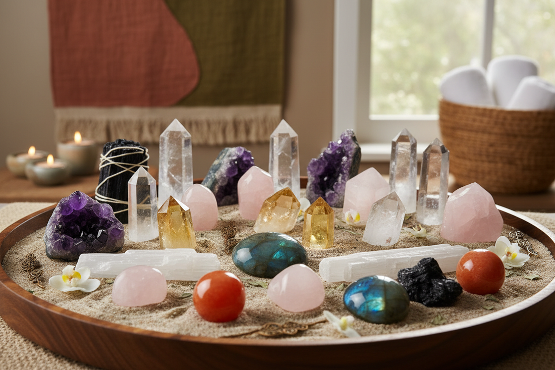 Die wichtigsten Heilkristalle - Kompletter Guide mit Bedeutung, Herkunft & Zuordnungen