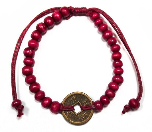Viel Glück Feng-Shui-Armbänder – Rot