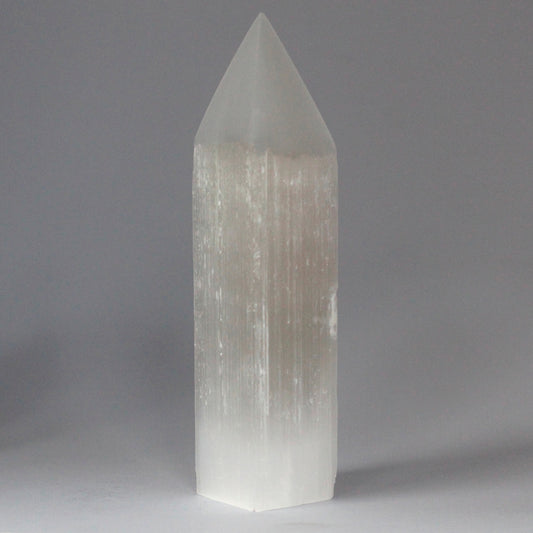 Selenit-Bleistiftspitzenturm – 20 cm