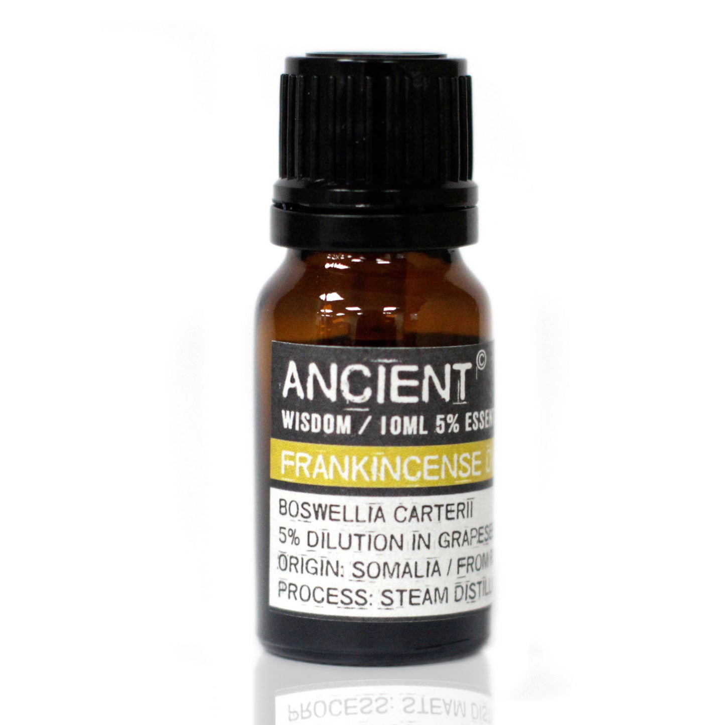 10 ml ätherisches Weihrauchöl (verdünnt).