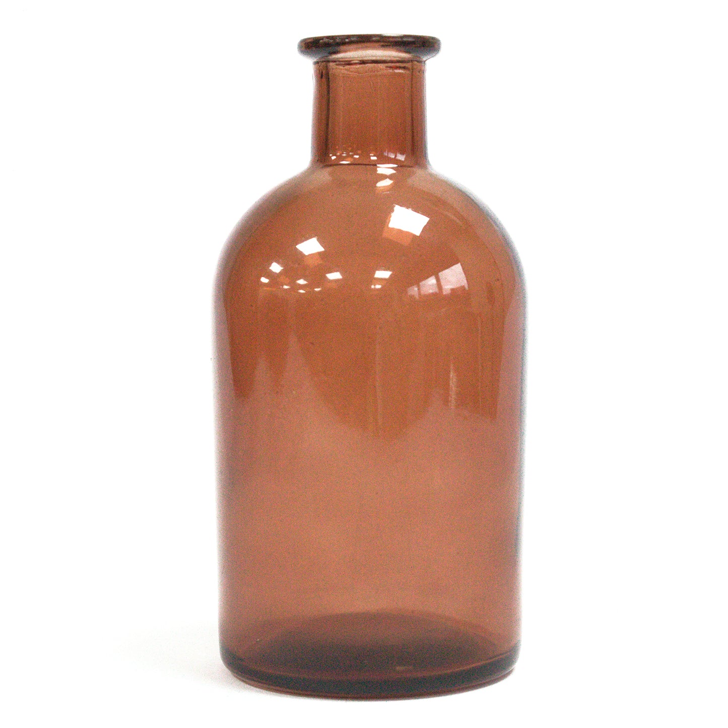 200 ml runde antike Diffusorflasche mit Schilfrohr – Bernstein
