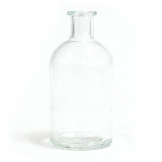 200 ml runde antike Diffusorflasche mit Schilfrohr – transparent
