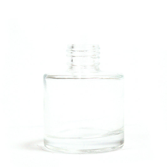 50 ml runde Duftstäbchen-Diffusorflasche – transparent
