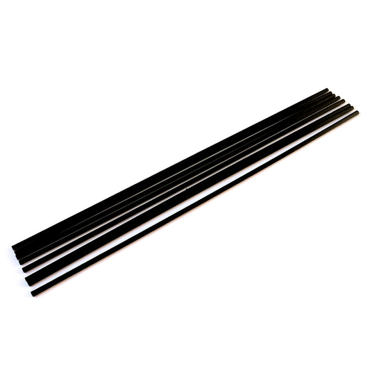 Faser-Diffusor, schwarz, 25 cm x 3 mm