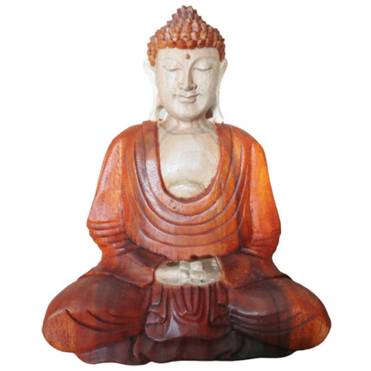 Handgeschnitzte Buddha-Statue – 30 cm