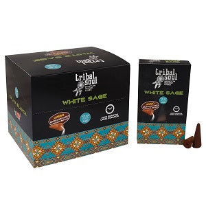 Tribal Soul Backflow Incense – White Sage