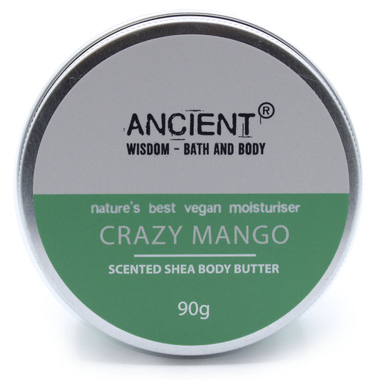 Duftende Shea-Körperbutter 90 g – Crazy Mango
