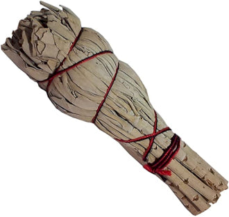 Räucherbündel - Fackel aus weißem Salbei, 10 cm
