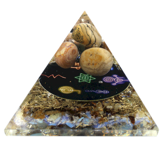 Orgonit-Pyramide – Mitternachts-Reiki – 70 mm