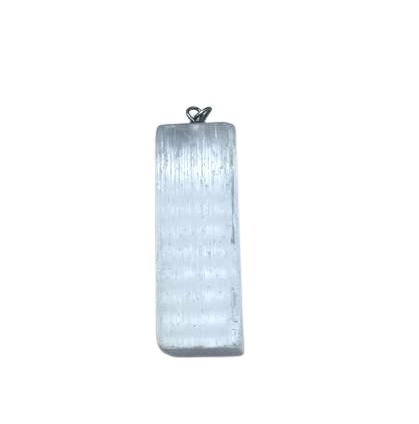 Natural Selenite Pendant