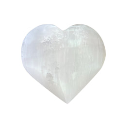 Selenite Herz - 10 cm