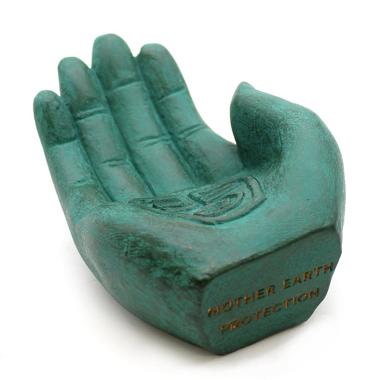 Hand-Räuchergefäß - Earth Protect (grün)