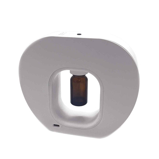 Aromadiffusor mit Himalaya-Salz – Nachtlicht – USB-C – Flammeneffekt (Salz im Lieferumfang enthalten)