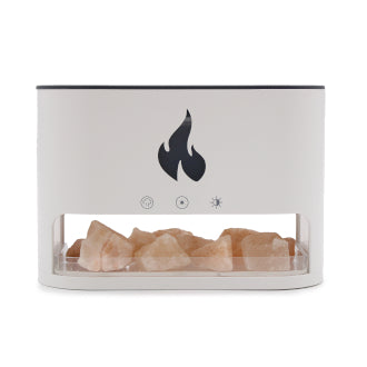 Blaze Aromadiffusor – Himalaya-Salzkammer – USB-C – Flammeneffekt (Salz im Lieferumfang enthalten)