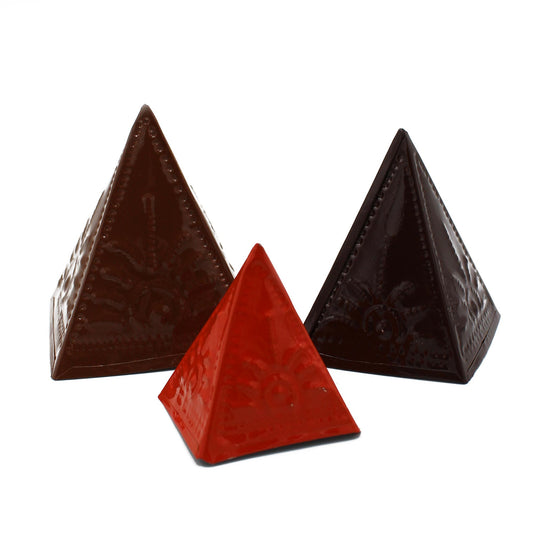 Räucherpulver-Formen-Set – Lt Brown Dk Brown Orange