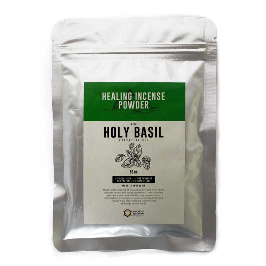 Healing Incense Powder – Holy Basil, 50 g