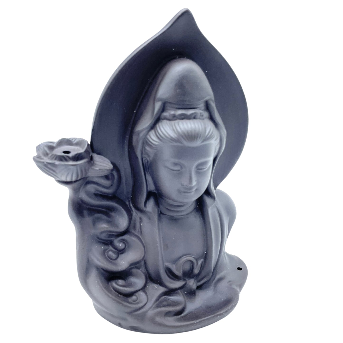 Rückfluss-Räuchergefäß – Serin-Buddha